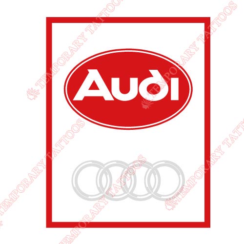 Audi_1 Customize Temporary Tattoos Stickers NO.2029
